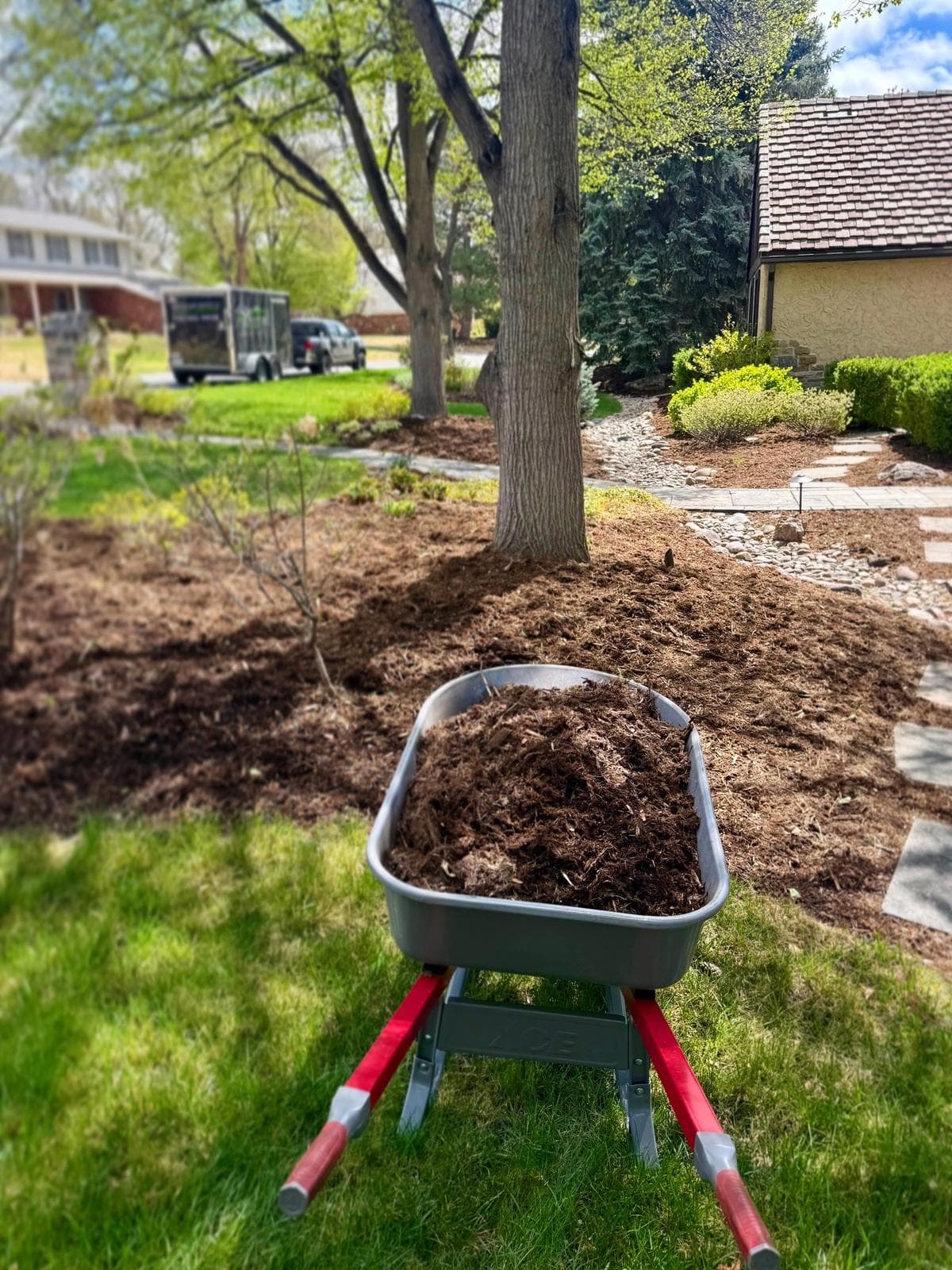 Precision lawn care by Badger Outdoor Services